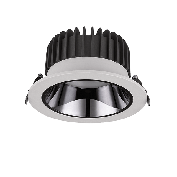 ELMARK 92TS2440/WHE, Downlight LED TS2440 24W 240V 4000K 60° IP44 alb + kit de urgență