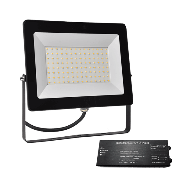 ELMARK 98HELIOS100E, Proiector LED HELIOS 100W 5000–5500K + kit de urgență