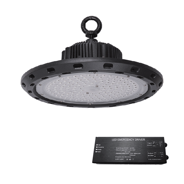 ELMARK 98VIENA100SMDE, Corp industrial LED high bay VIENA 100W 5500K IP65 + kit de urgență