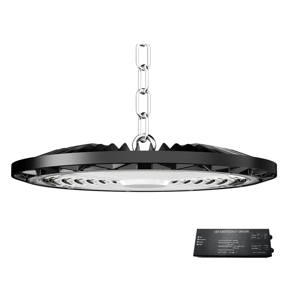 ELMARK 98DUBLIN200SMDE, Corp industrial LED high bay DUBLIN 200W 5500K IP65 + kit de urgență