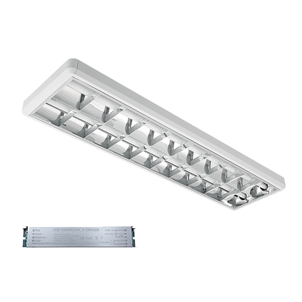ELMARK 9LOM2120LEDCWE, LENA-V with LED (1200MM) 2X18W 6400K SURFACE MOUNT 1230X330mm with BLOCK