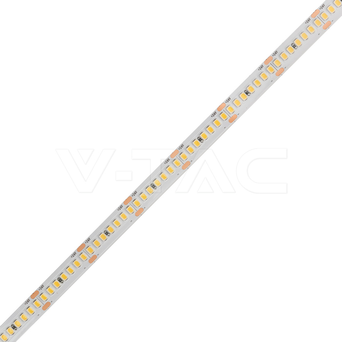 V-TAC 2126006, Bandă LED 18W, Cip CREE, 4000K, IP20, 24V, 10mm, PCB dublu