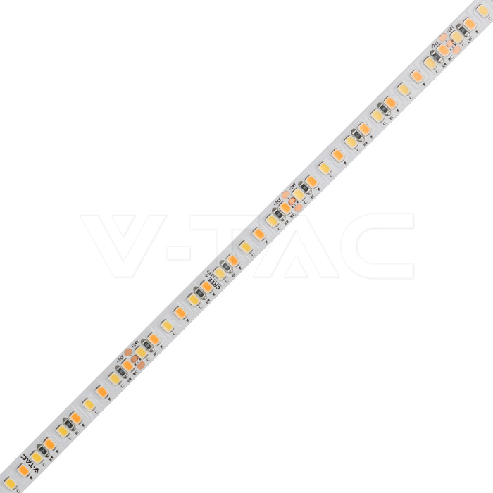 V-TAC 240836, Bandă LED 15W, Cip CREE 3ÎN 1 IP20 24V 8mm, PCB dublu