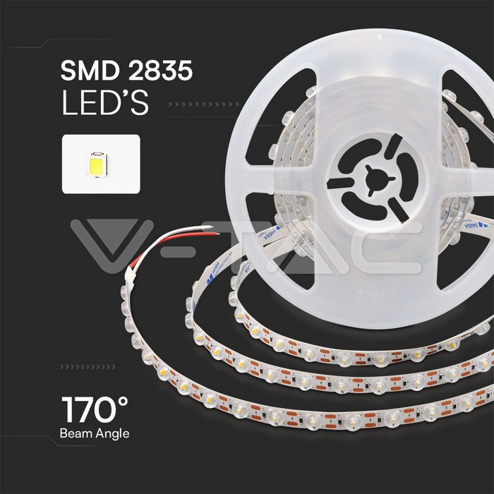 V-TAC 23335, Bandă LED 2835 48L 16W 4000K 24V