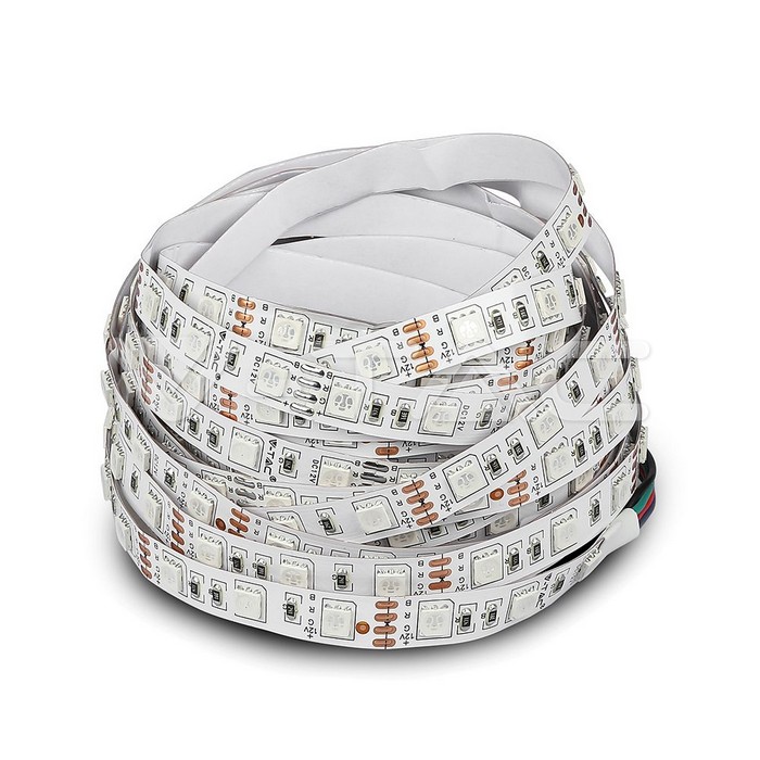 V-TAC 212558, RGB LED Strip Set with Remote Control Light Kit W 12V IP20