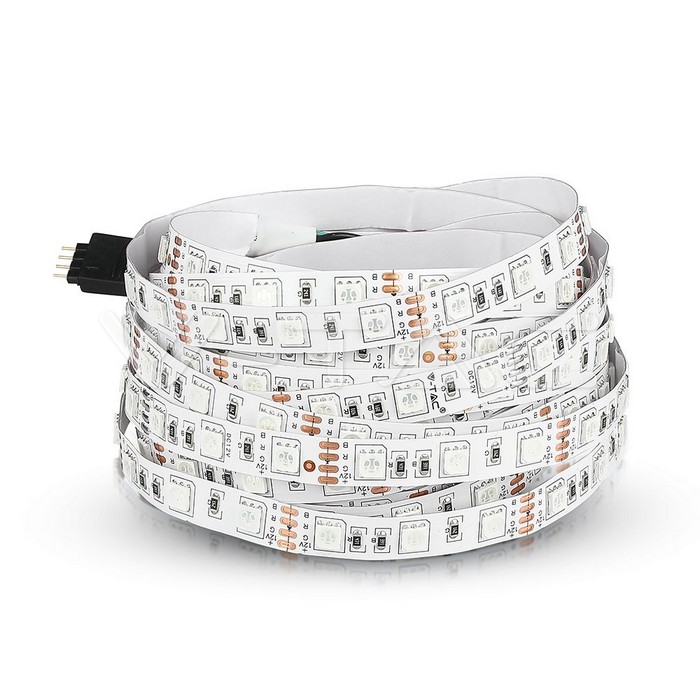 V-TAC 212120, LED Strip SMD5050 60 LEDs RGB Non-waterproof