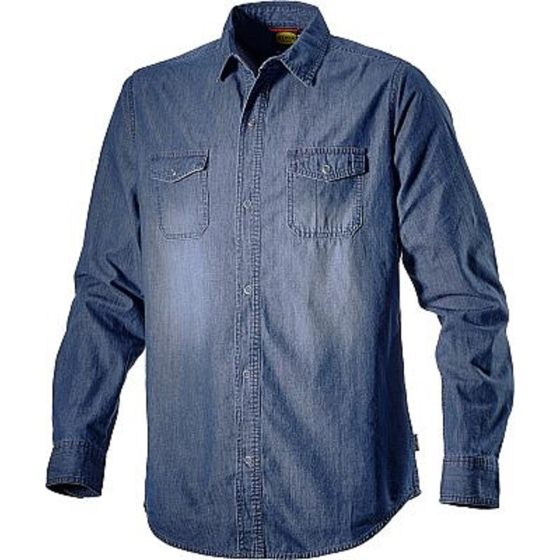 Work Shirt, Long Sleeve, Unisex, DIADORA DENIM