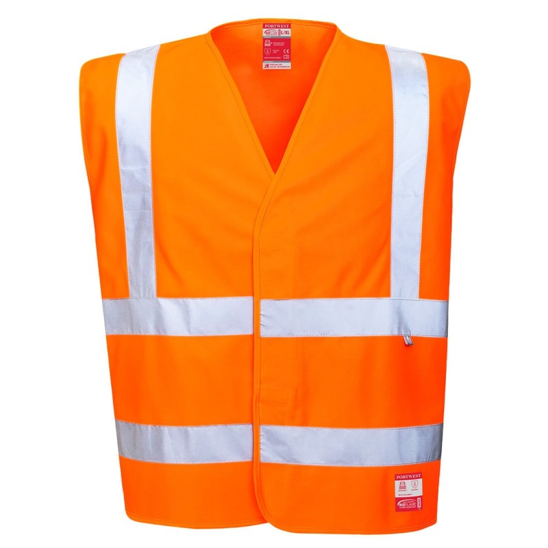Vest, Antistatic,  Flame Retardant, Hivis