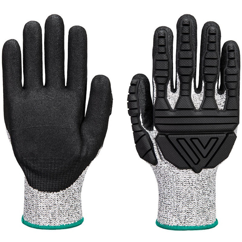 Grey Gloves, TPV Impact Cut