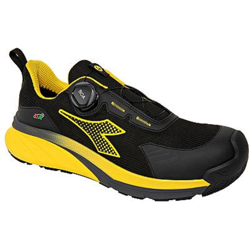 Pantof De Protectie Negru, DIADORA VORTEX DA2 BOA LOW S3S