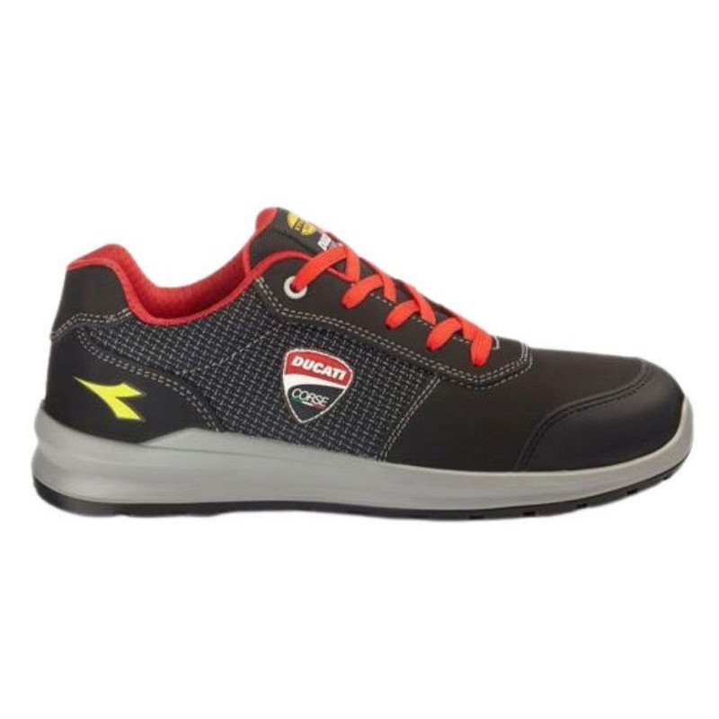 Black Safety Shoes, DIADORA SPEEDY RACE LOW Metal Free S3S