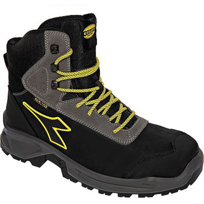 Black Protective Boots, DIADORA SPORT DIATEX HIGH S7S