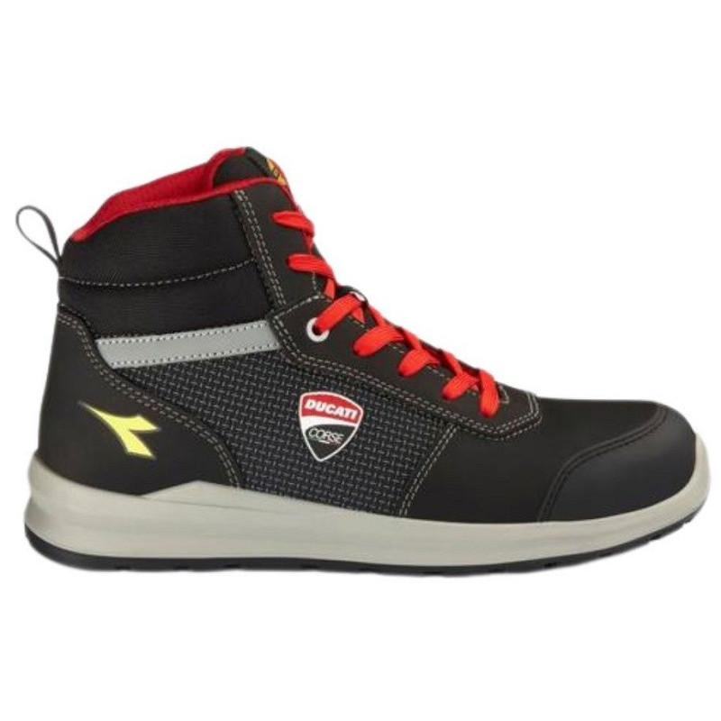 Bocanc Negru De Protectie DIADORA SPEEDY RACE MID METAL FREE S3S