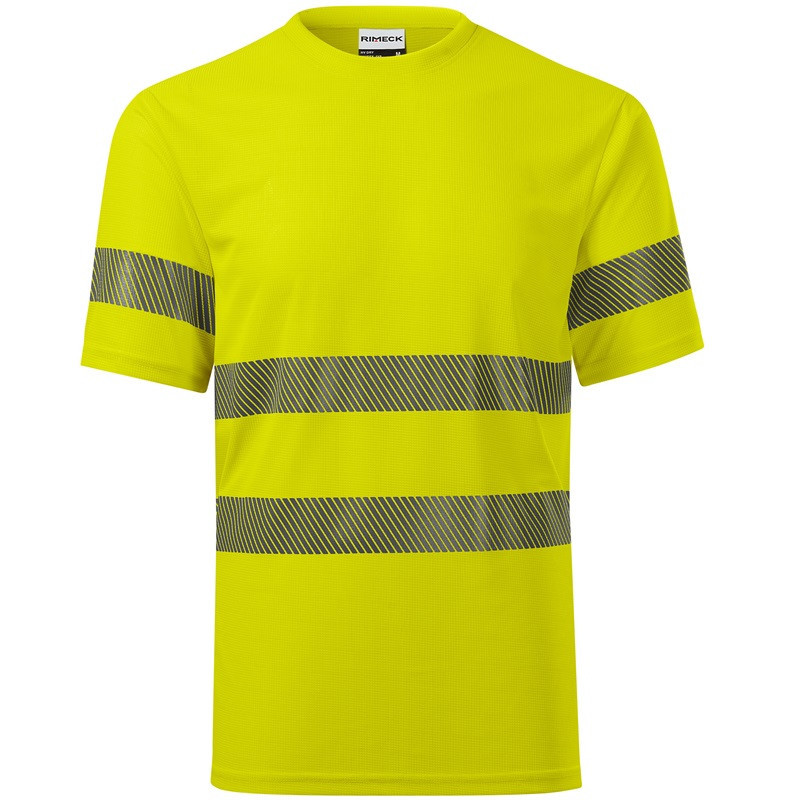 Tricou De Lucru, Cu Maneca Scurta, Reflectorizant, Unisex, HV DRY