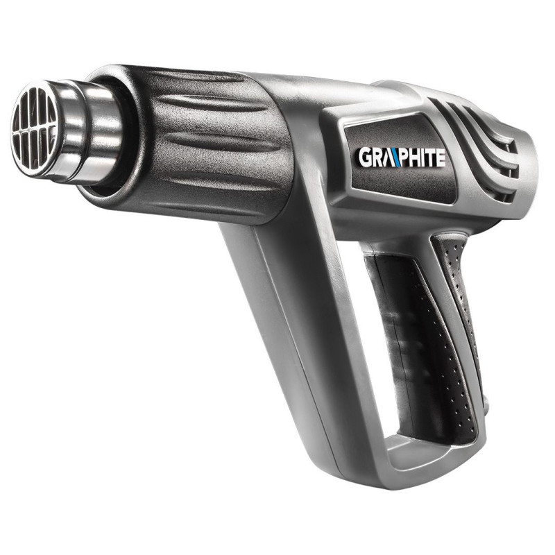 Heat Gun, 25-550°C, 2000W, GRAPHITE