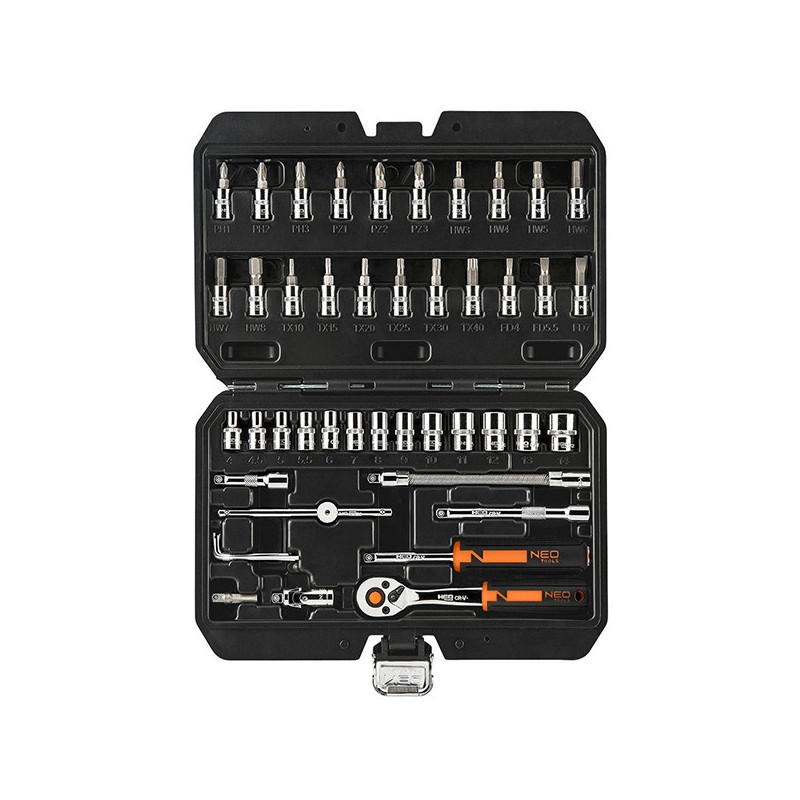 Set Tubulare, 46 Piese, NEO TOOLS