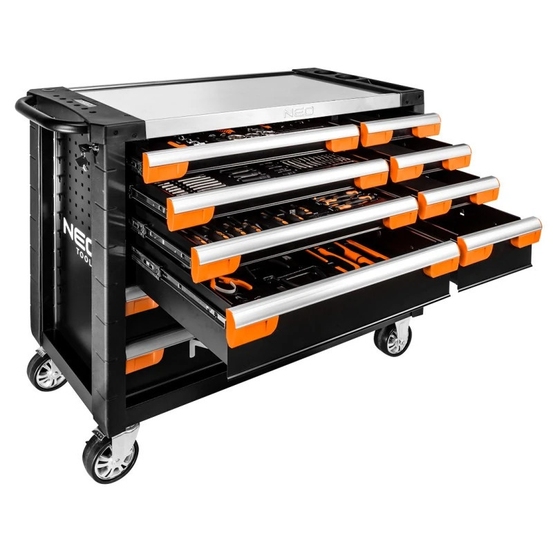 Dulap Utilat Cu Scule PRO, Echipat Cu Scule, NEO TOOLS