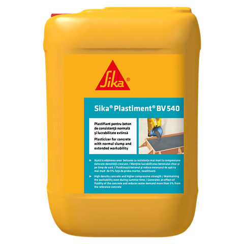 Sika Plastiment BV-540, Plastifiant pentru beton