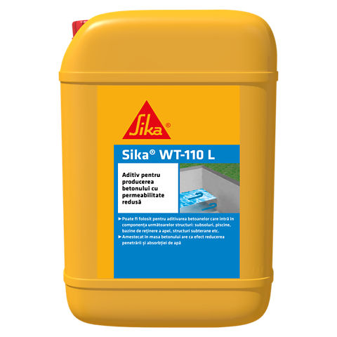 Sika WT 110 L, Impermeabilizare pentru beton