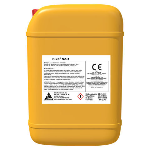 Sika VZ-1, Intarzietor de priza, 20Kg