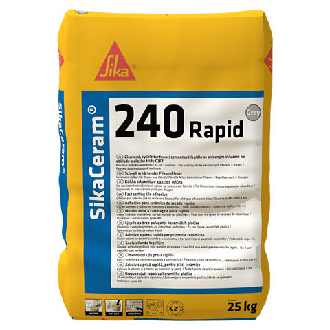SikaCeram-240 Rapid, Adeziv cu priza rapida