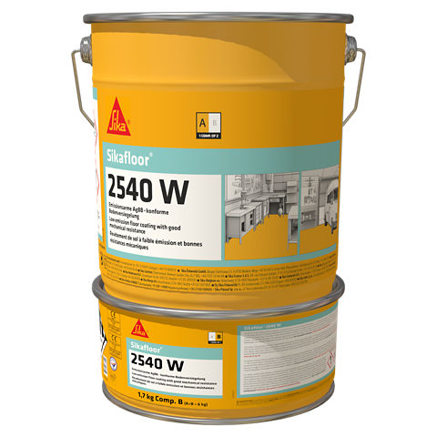 Sikafloor-2540W, Vopsea epoxidica pe baza de apa, 6Kg