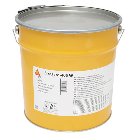 Sikagard-405 W, Acrylic Resin Hygienic Walls, 15L