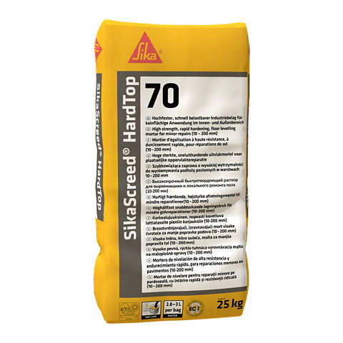 SikaScreed HardTop-70, Outdoor Quick Screed