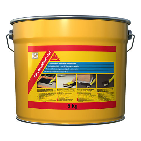 Sika BlackSeal -301, Fiber-Reinforced Bituminous Sealant