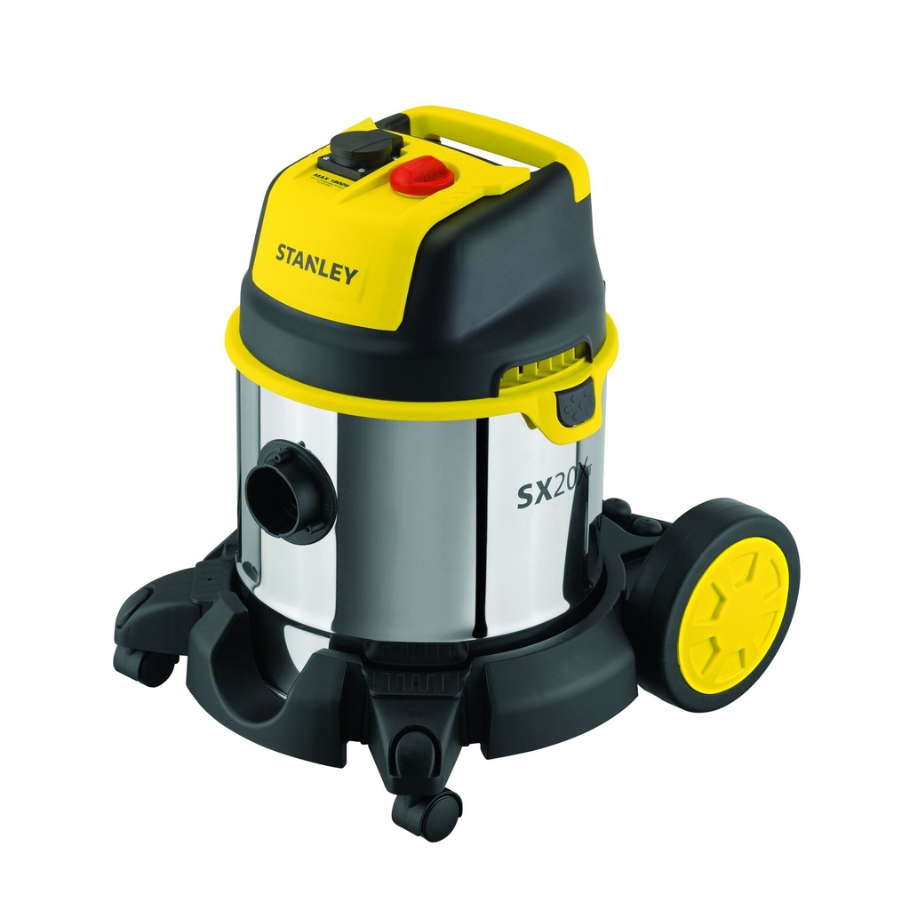 STANLEY® Aspirator umed si uscat din otel inoxidabil cu conectare la scule electrice, 20L, SXVC20XTE