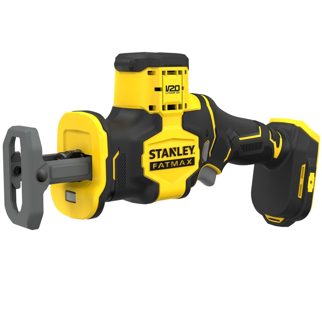 STANLEY Brushless Compact Reciprocating Saw Bare Unit, 18V, V20, SFMCS305B-XJ