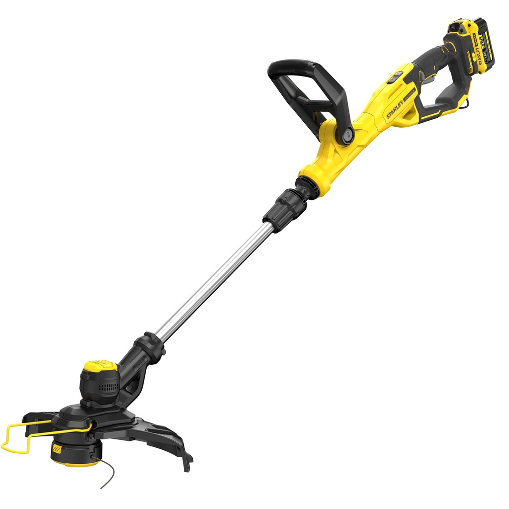 STANLEY Masina de tuns iarba cu fir – Kit 4.0Ah (alimentare automata), 18V, V20, 33cm, SFMCST933M1-GB