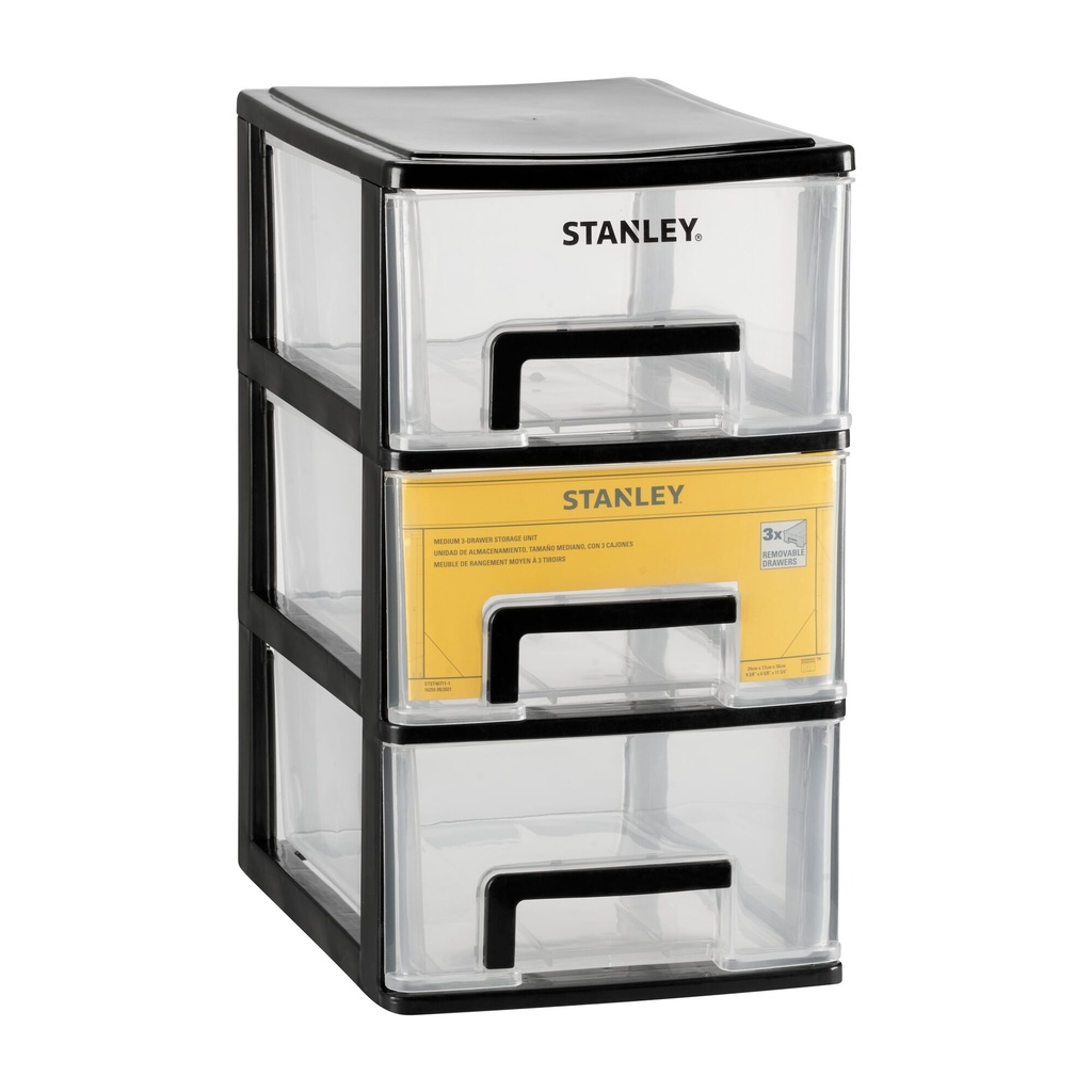 STANLEY® 3-Drawer Medium Storage Unit, STST40711-1