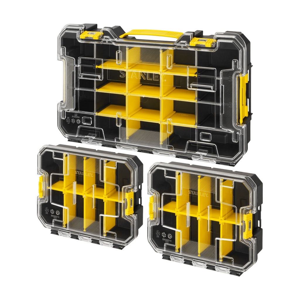 STANLEY® FATMAX® PRO-STACK™ Organizatoare superficiale (pachet triplu), FMST61150-1