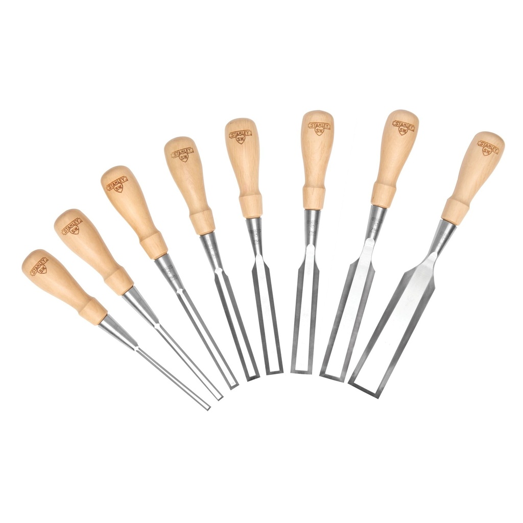 STANLEY Set dalti pentru lemn Sweet Heart (8 bucati), 3-6-10-12-16-18-25-32mm, 1-16-793
