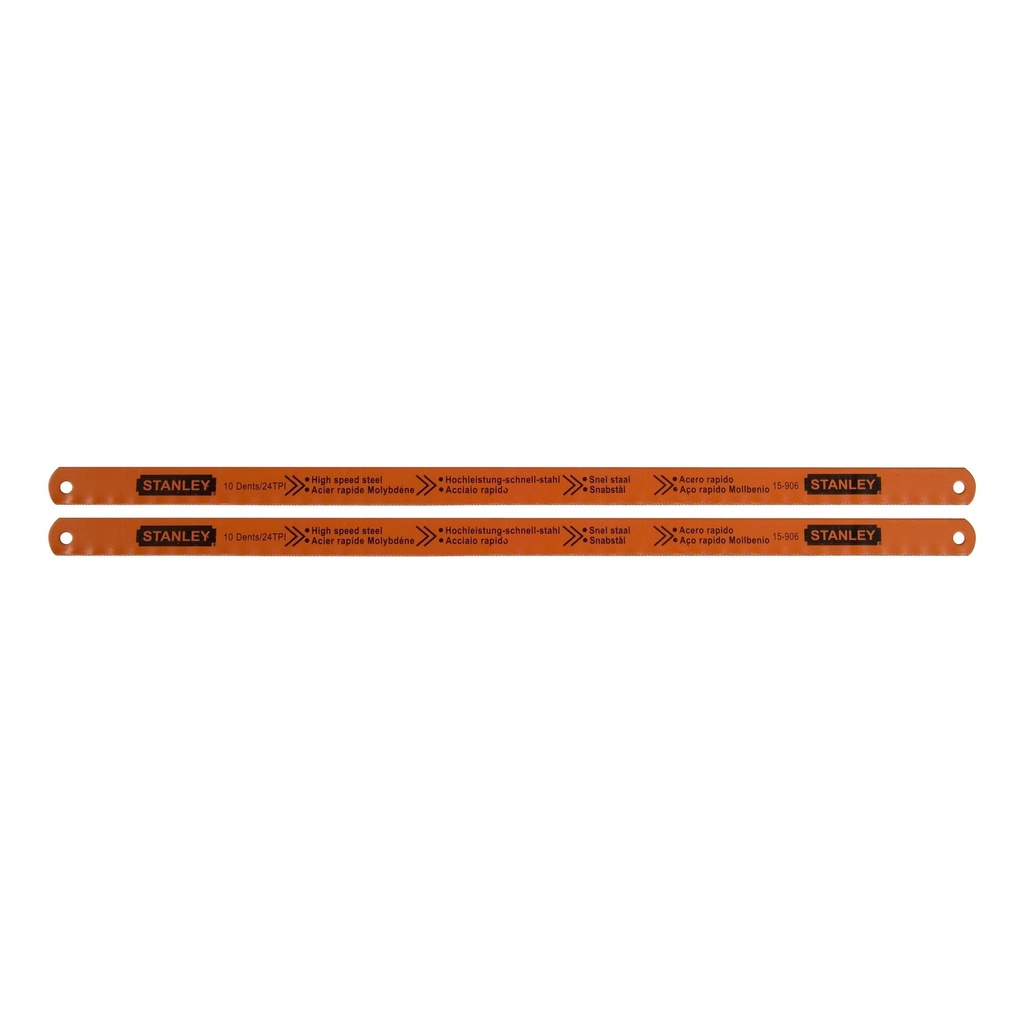 STANLEY® Molybdenum Hacksaw Blade (2 pk.), 300mm, 24 TPI, 0-15-906