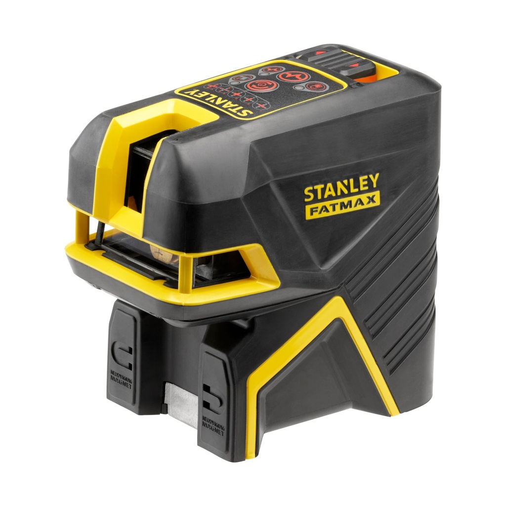 STANLEY® FATMAX® Nivela laser cu fascicul transversal si 5 puncte, rosie, FMHT1-77415
