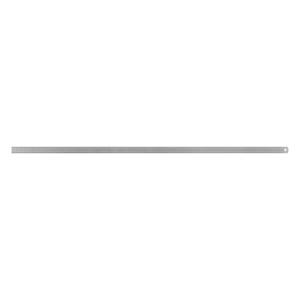 STANLEY® 2-Sided Metric Rustless Steel Rule, 0-35-406