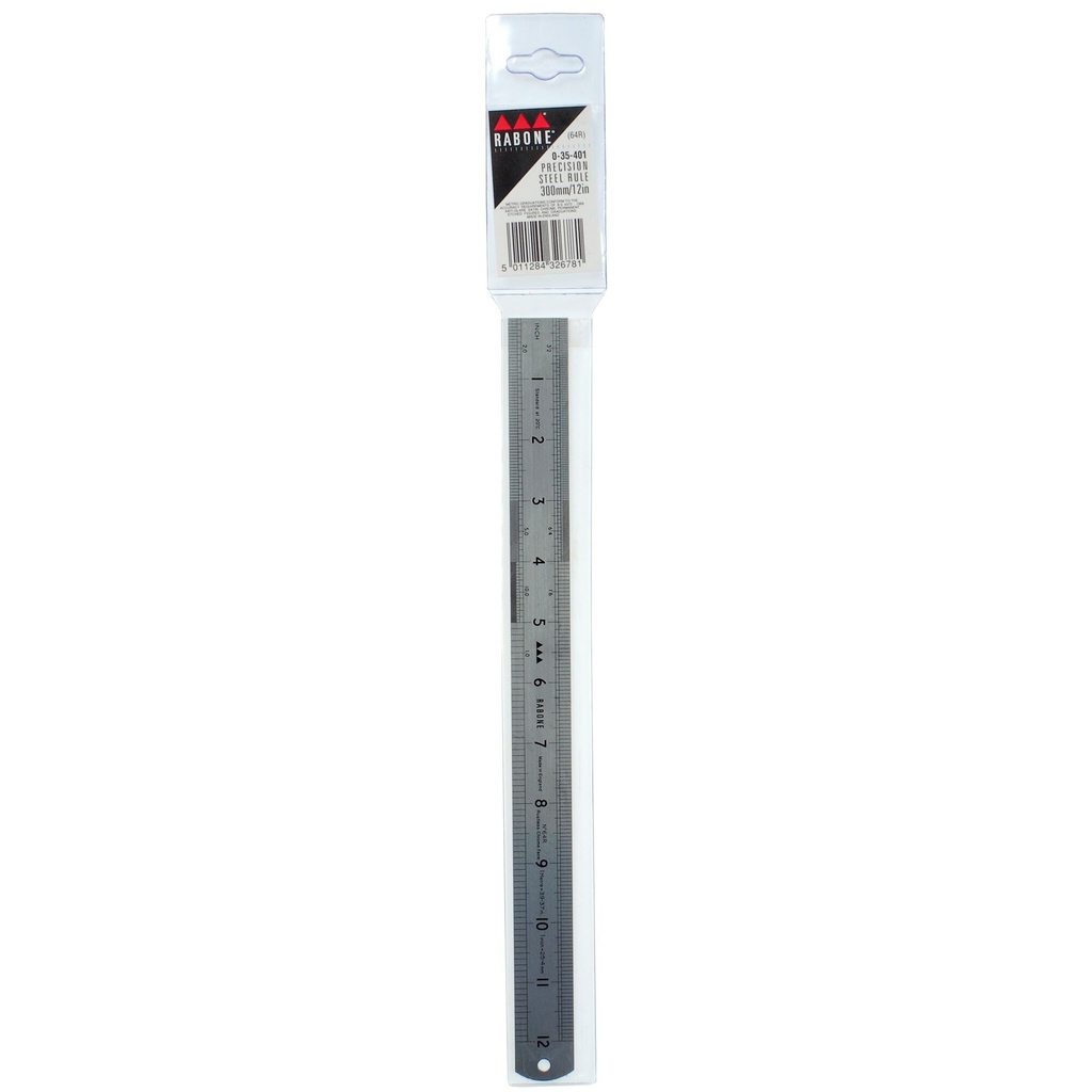 STANLEY® Rigla metrica din otel inoxidabil cu doua fete, 0-35-401