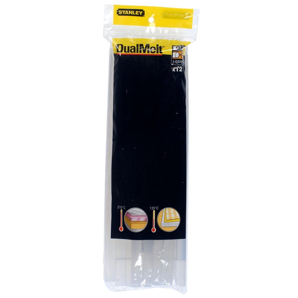 STANLEY® DualMelt™ Glue Sticks (12 pk.), 12mm, 1-GS25DT