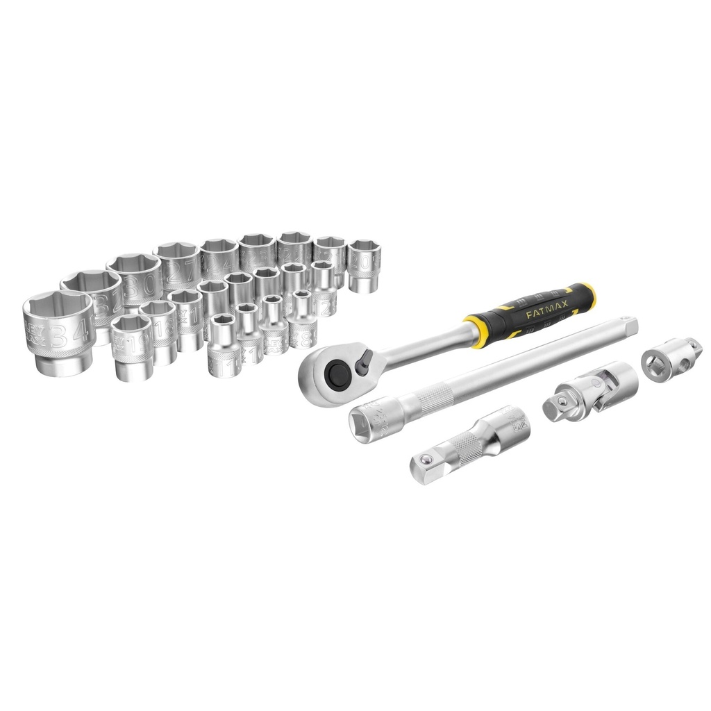 STANLEY® FATMAX® Set chei tubulare L PRO-STACK (26 buc.), 1/2 inch, FMMT98103-1