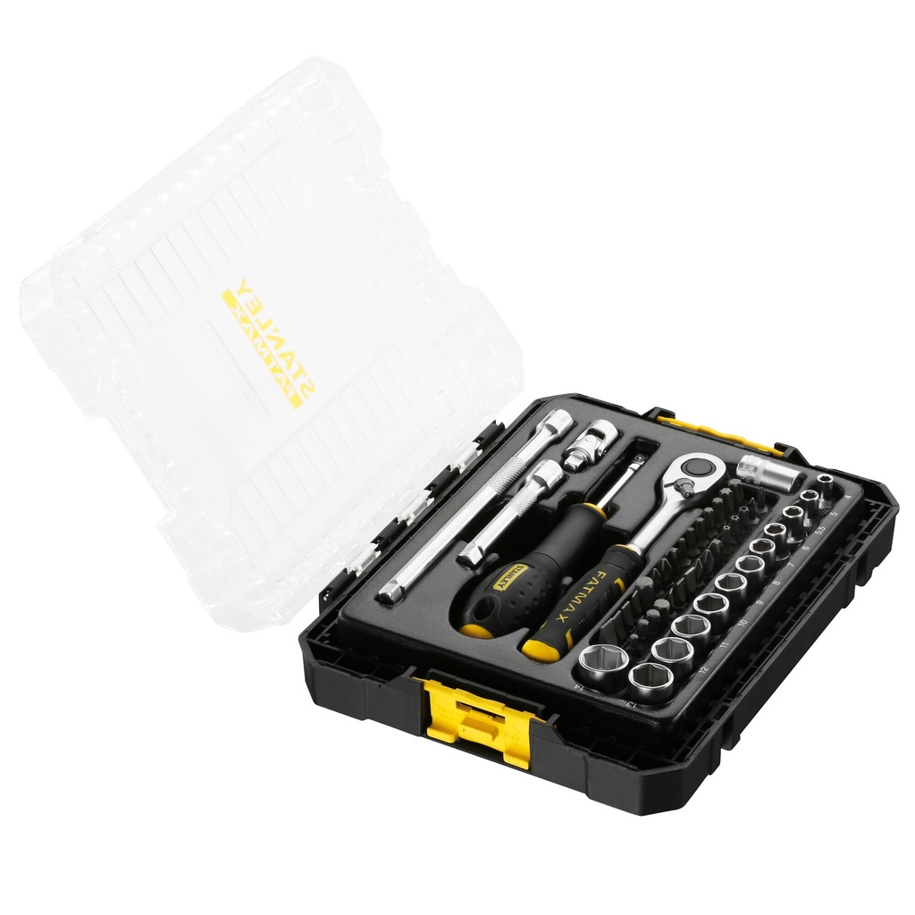 STANLEY® FATMAX® M PRO-STACK Socket Set (48 pc.), 1/4 in, FMMT98101-0