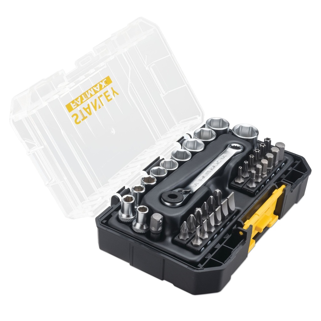 STANLEY® FATMAX® S PRO-STACK Socket Set (37 pc.), 1/4 in, FMMT19101-0