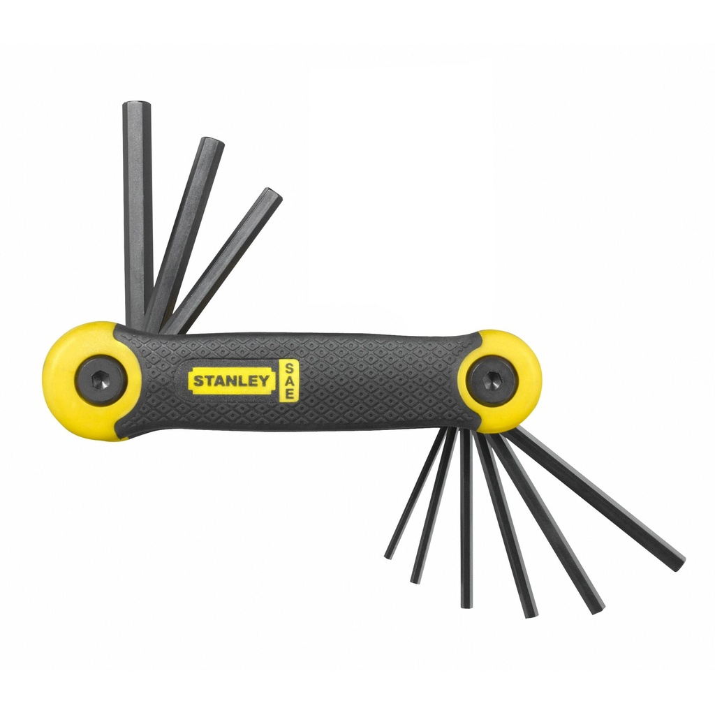 STANLEY® Hex Key SAE Folding Set (9 pc.), 2-69-265