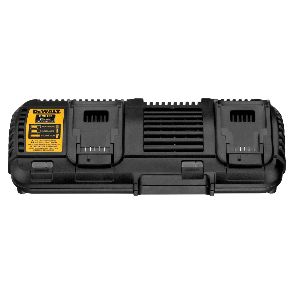DEWALT XR Dual Port Charger, 4A, DCB132-GB