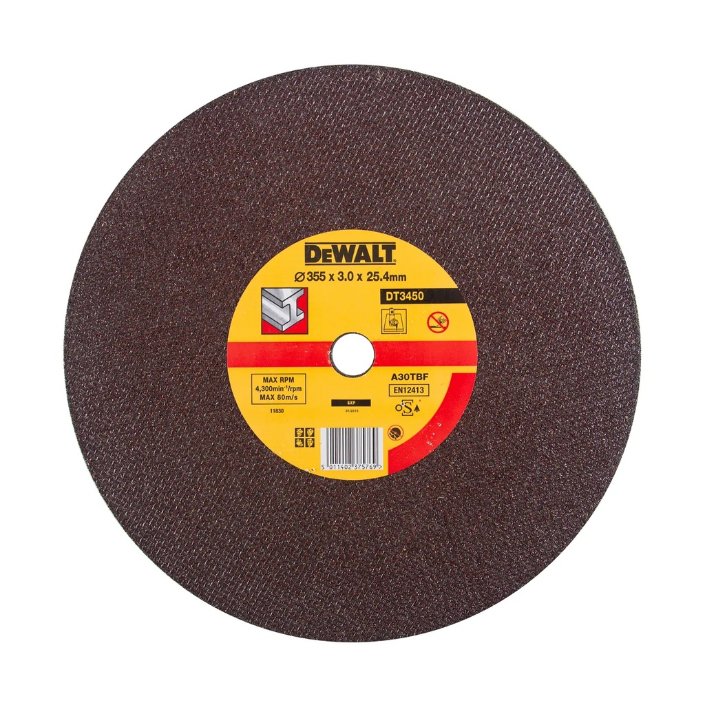 DEWALT Chopsaw Disc, 355mm, DT3450-QZ
