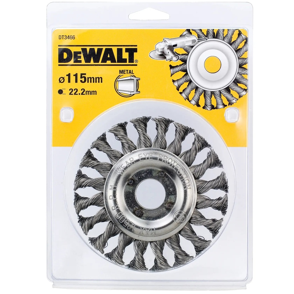 DEWALT Twist Knot Wire Wheel, DT3466-QZ