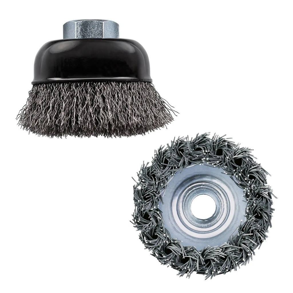 DEWALT Crimped Wire Cup Brush, 65 mm, DT3480-QZ