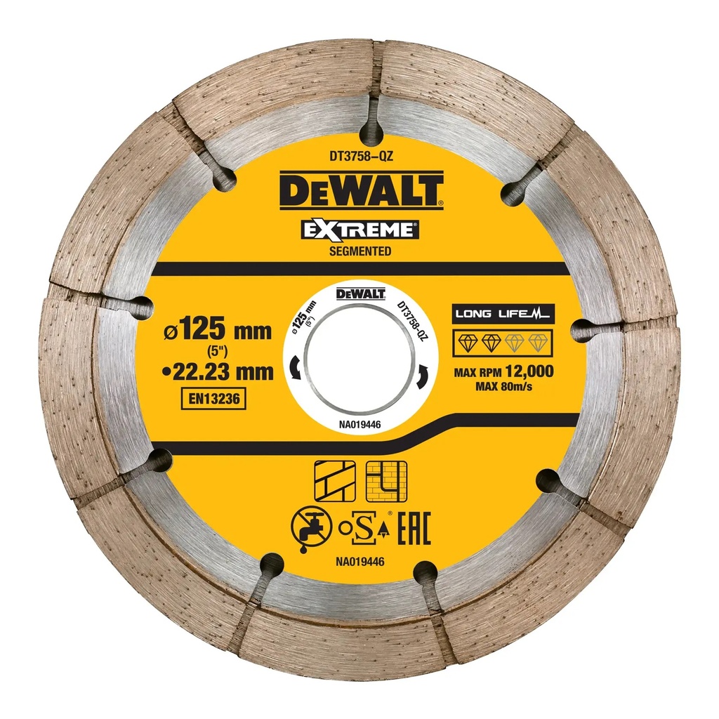 DEWALT Extreme Mortar Raking Wheel, 125mm, DT3758-QZ