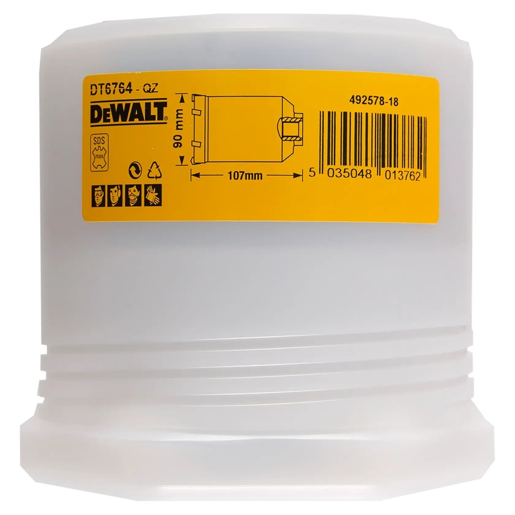 DEWALT SDS MAX Heavy Duty 2 Piece TCT Core, 90mm, DT6764-QZ